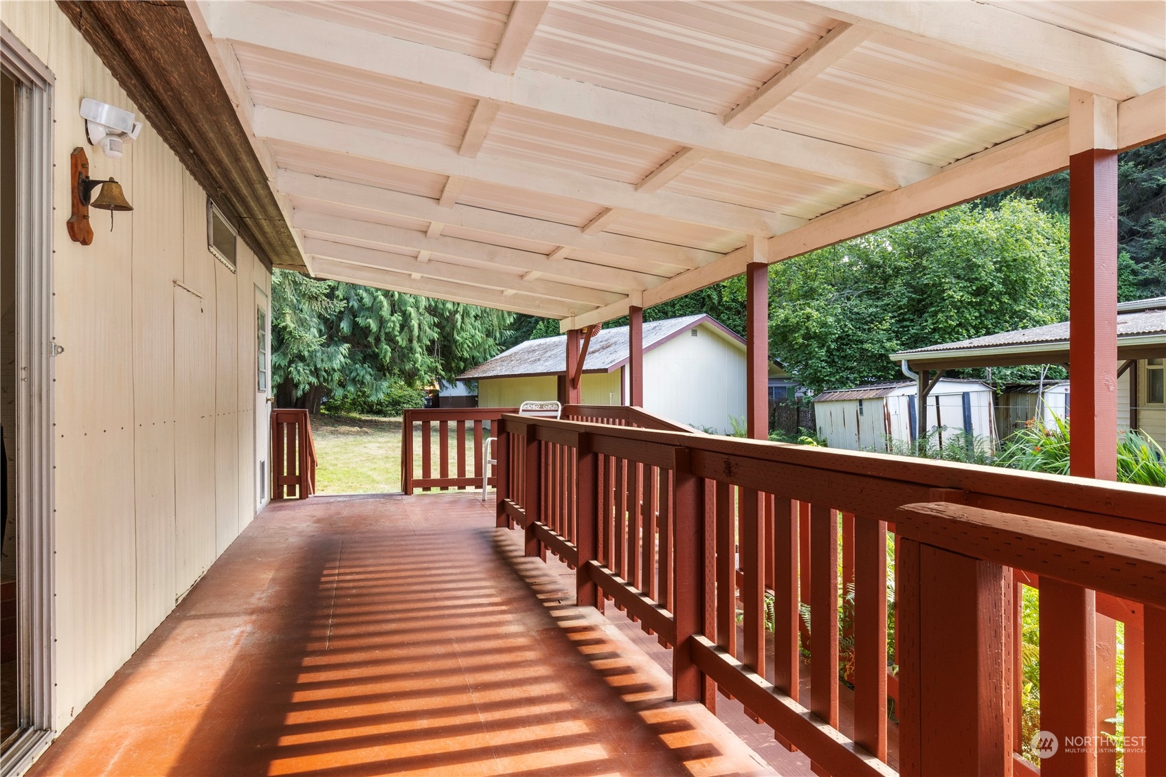 383 Dungeness Meadows Sequim, WA 98382 - Photo 16 of 30 a view of a balcony with wooden floor