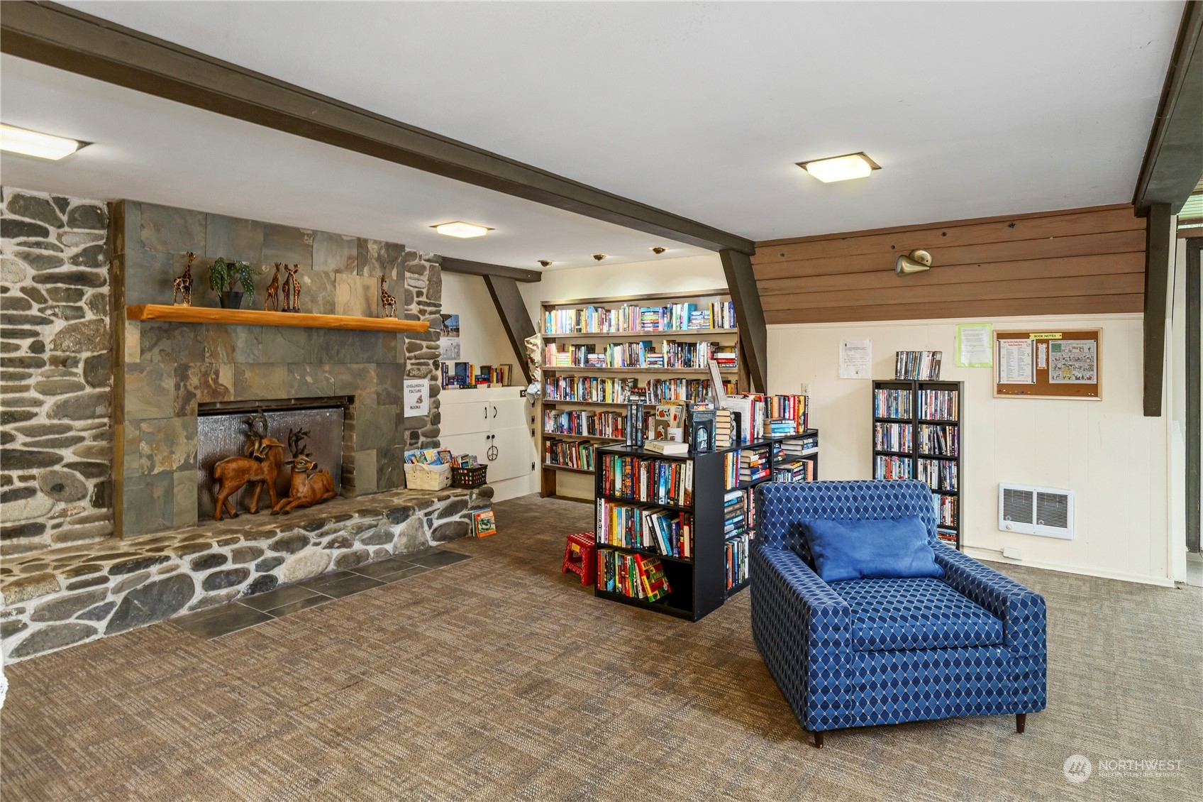 383 Dungeness Meadows Sequim, WA 98382 - Photo 30 of 30 a living room with furniture and a fireplace