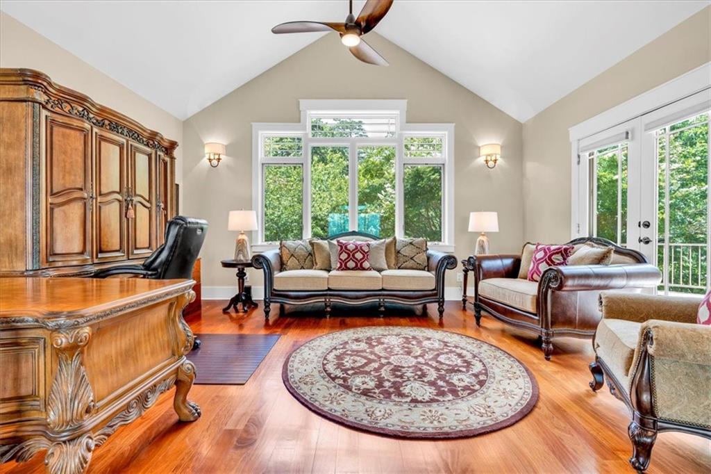 52 Waterside Drive Southeast Cartersville, GA 30121 - Photo 36 of 110 a living room with furniture and a large window