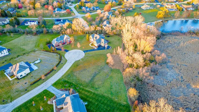 a backyard of a house