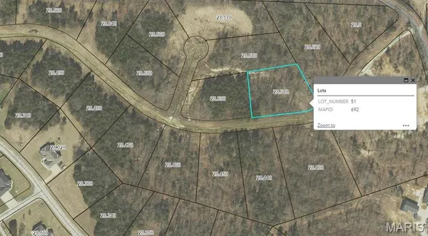 $68,000 | Lot #51 Scarlet Oak Loop, Villa Ridge, MO 63089