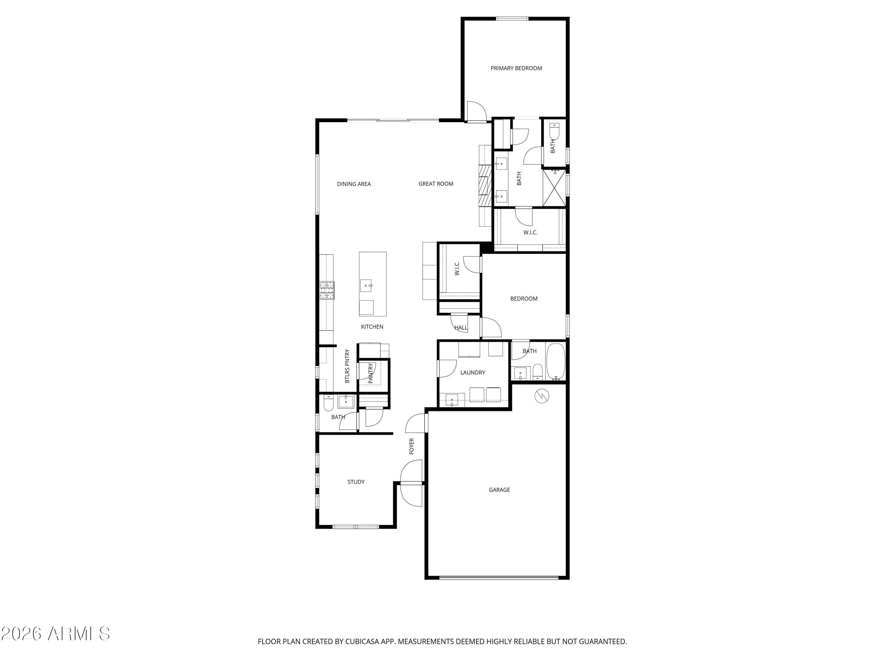 20627 West Rancho Drive Buckeye, AZ 85396 - Photo 82 of 82 100) FLOOR PLAN