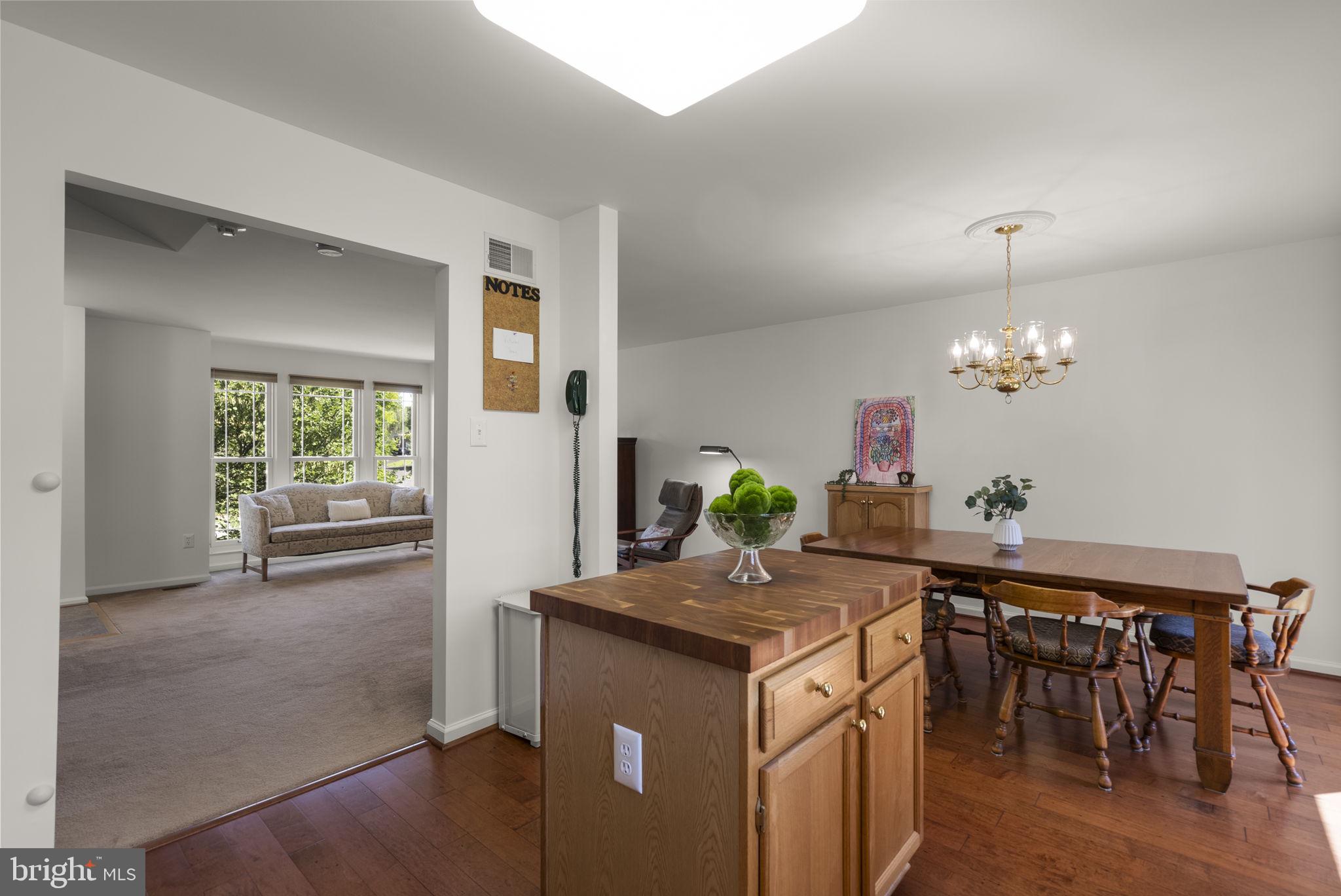 9543 Ridgeview Drive Columbia, MD 21046 - Photo 20 of 44 Kitchen opens to dining room and living room