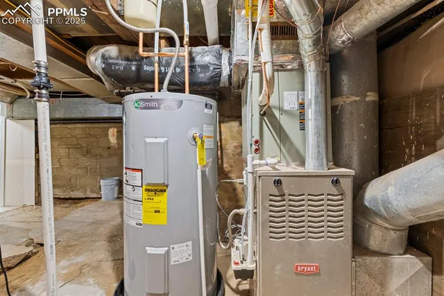 a view of a storage room