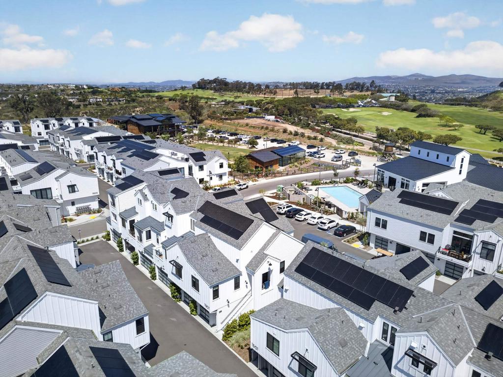 1303 Bergamo, Unit 201 Encinitas, CA 92024 - Photo 3 of 42 an aerial view of a residential houses with city view
