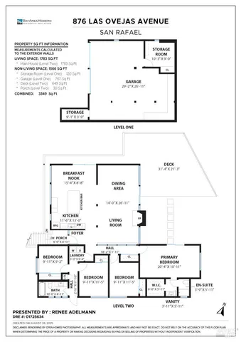 $1,699,000 | 876 Las Ovejas Avenue, San Rafael, CA 94903