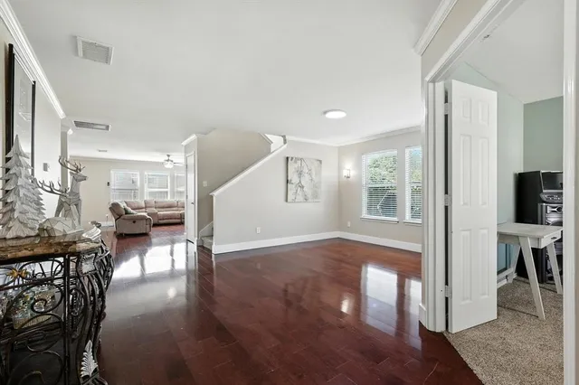 a view interior of a house and livingroom with furniture