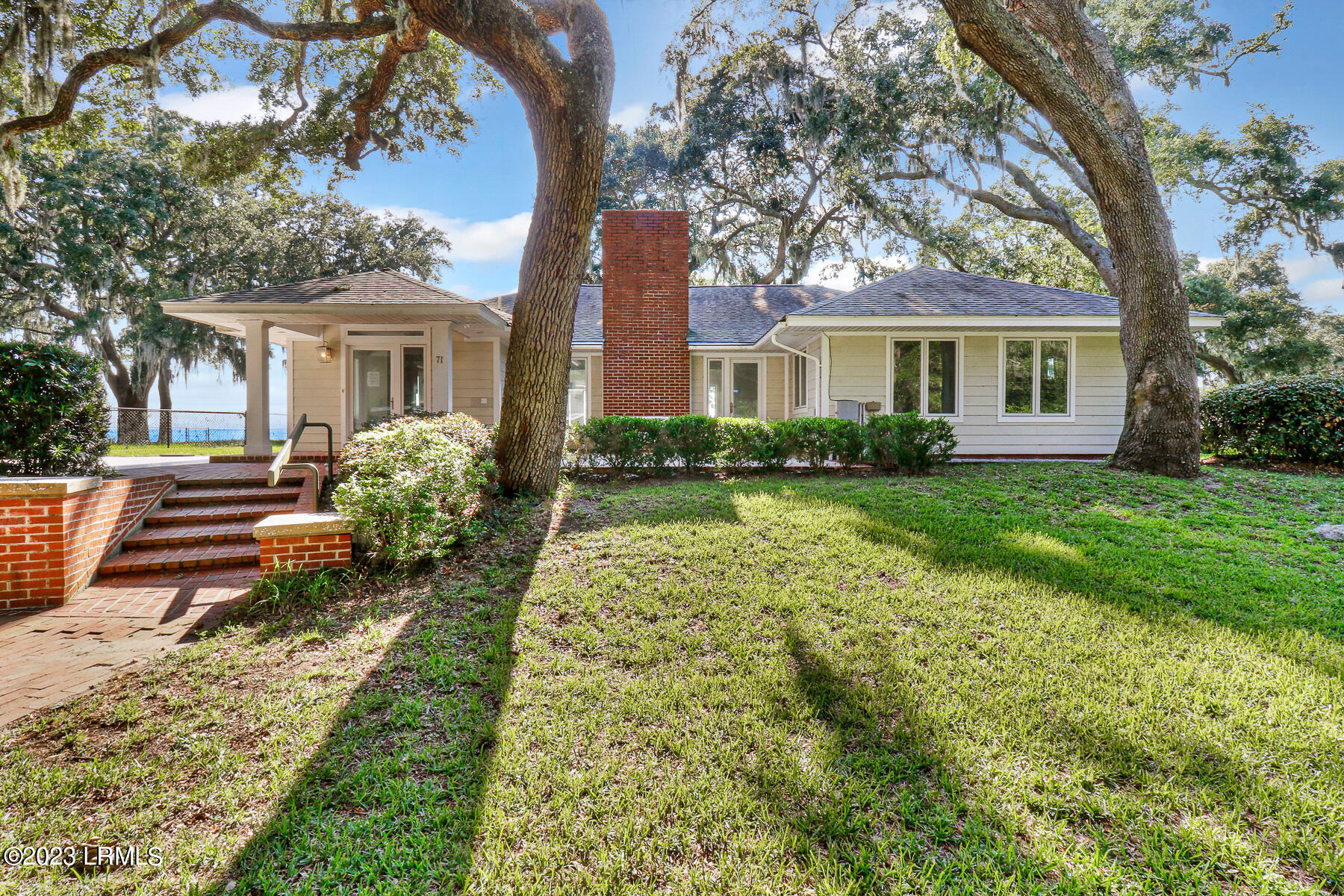 71 Fort Fremont Road St. Helena Island, SC 29920 - Photo 11 of 50 From Driveway