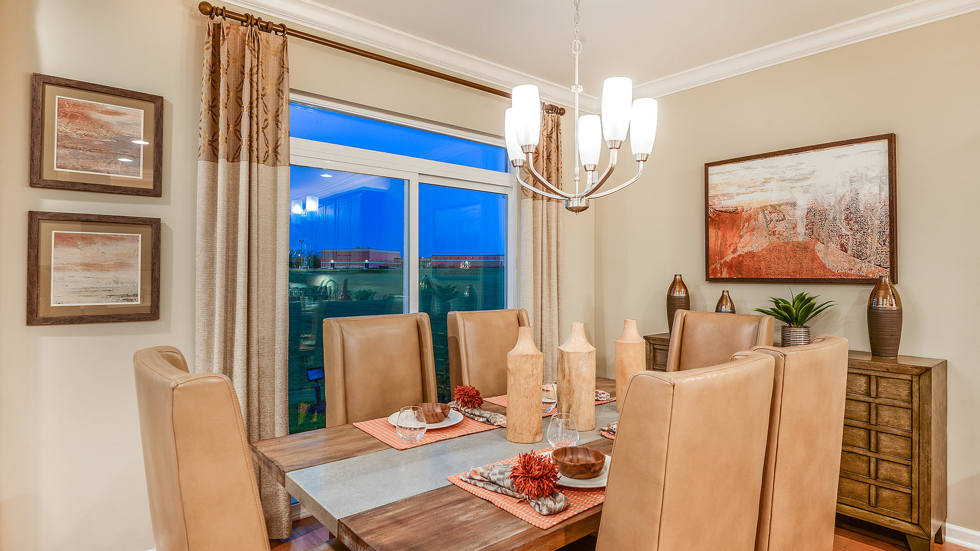 2057 Stuttle Road Batavia, IL 60510 - Photo 6 of 22 a living room with furniture a flat screen tv and a window