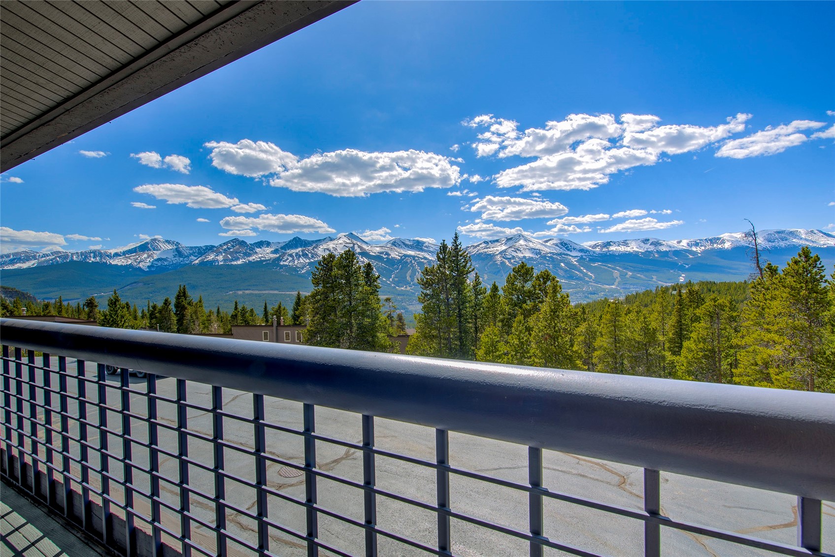 187 Fuller Placer Road, Unit B Breckenridge, CO 80424 - Photo 1 of 33 a view of a city from a balcony