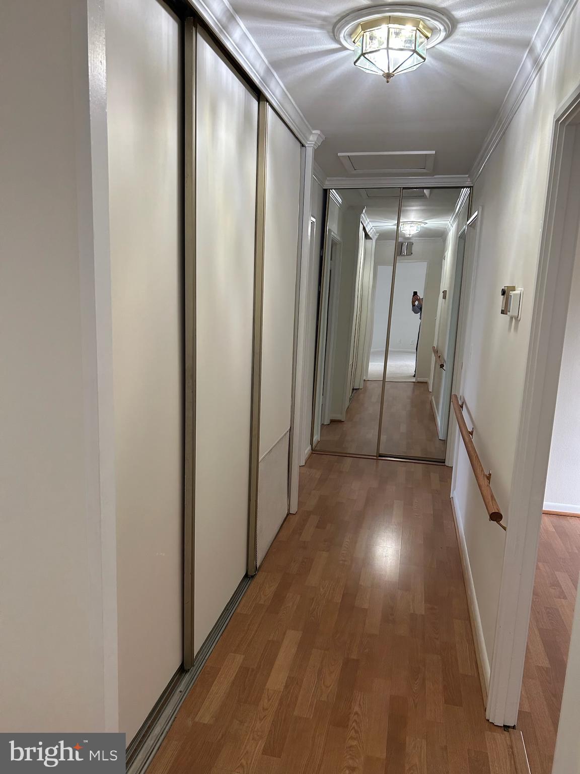 3669 Edelmar Terrace, Unit 117A Silver Spring, MD 20906 - Photo 19 of 28 Bright Hallway