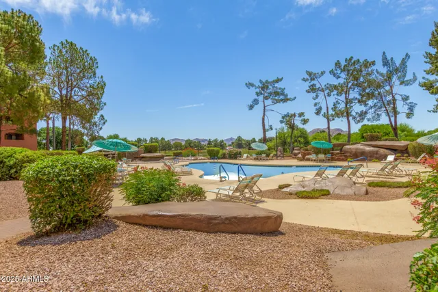 a house view with a outdoor space