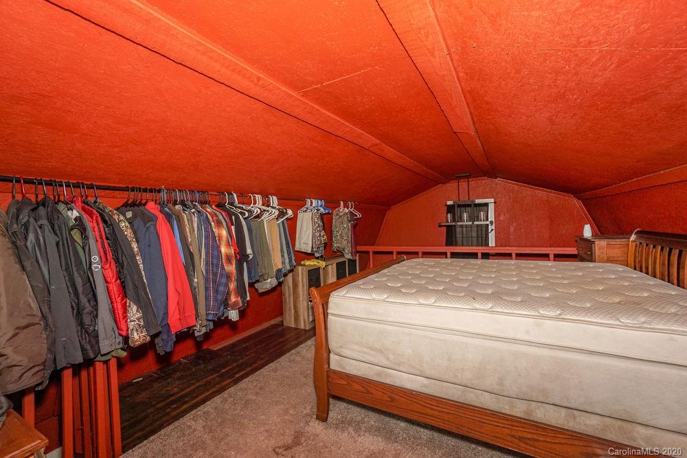 1471 J J Rhyne Reep Road Vale, NC 28168 - Photo 33 of 43 a bedroom with a bed and a closet