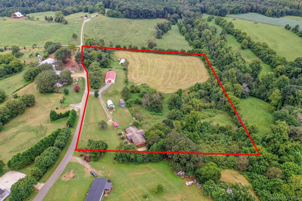 1471 J J Rhyne Reep Road Vale, NC 28168 - Photo 7 of 43 an aerial view of a house