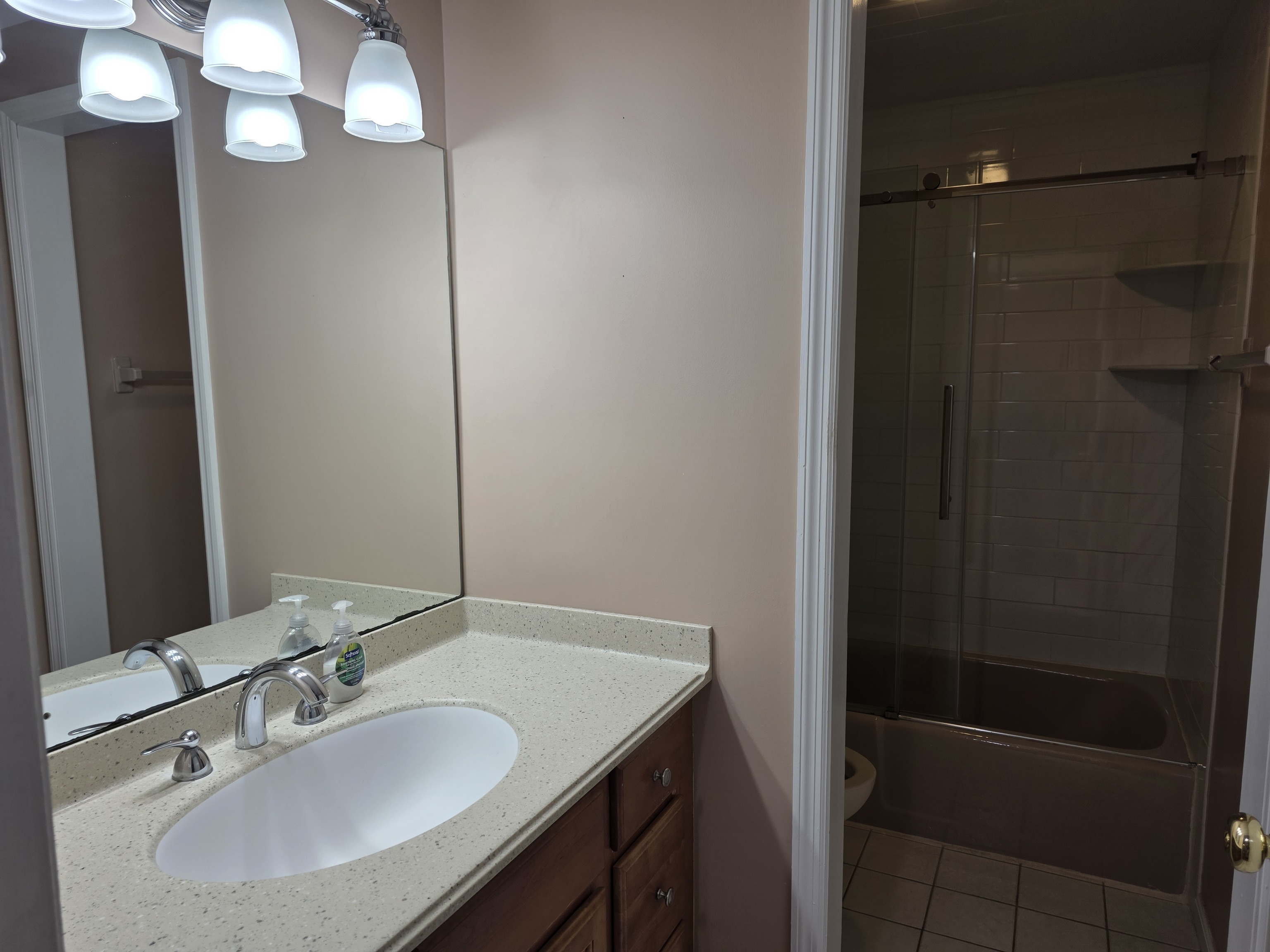 4 Stone Dam Road Bethel, CT 06801 - Photo 10 of 13 a bathroom with a sink and a mirror