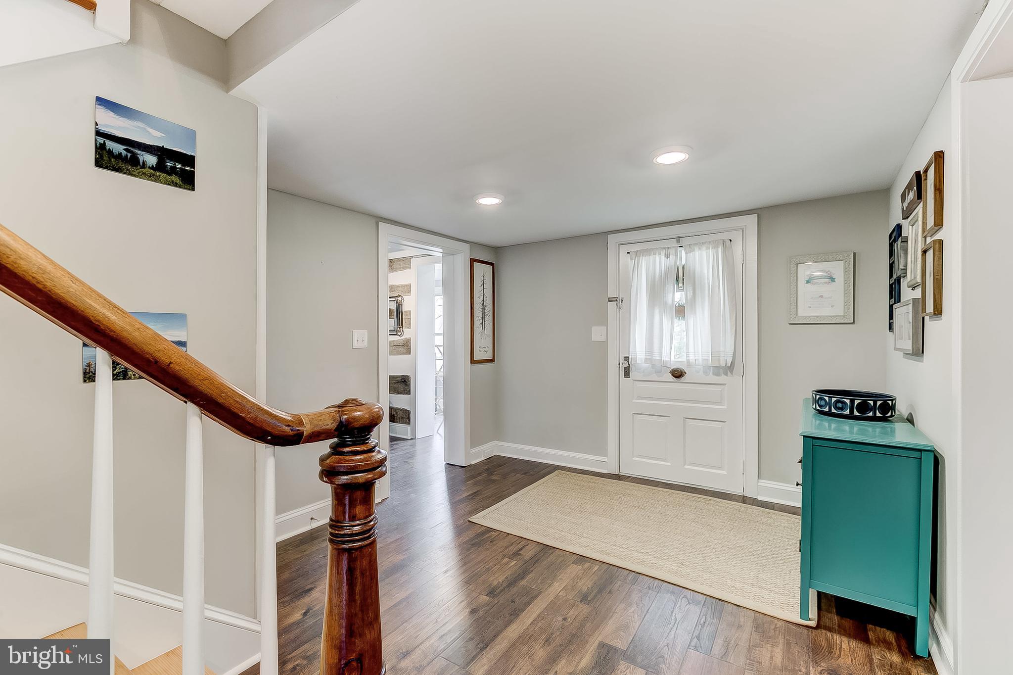 2812 Cape Horn Road Westminster, MD 21157 - Photo 3 of 40 a view of entryway and kitchen with a workspace