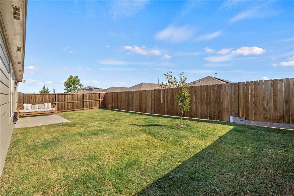 14056 Ilderton Street Pilot Point, TX 76258 - Photo 31 of 34 a view of a backyard