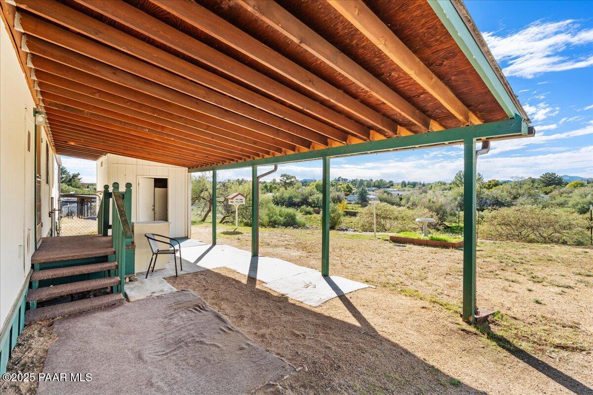 14012 Holly Road Mayer, AZ 86333 - Photo 23 of 28 a view of a backyard