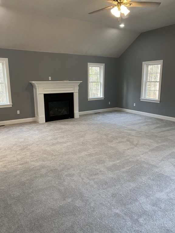 Lot 10 Glenwood Road Rutland, MA 01543 - Photo 8 of 39 an empty room with windows and fireplace