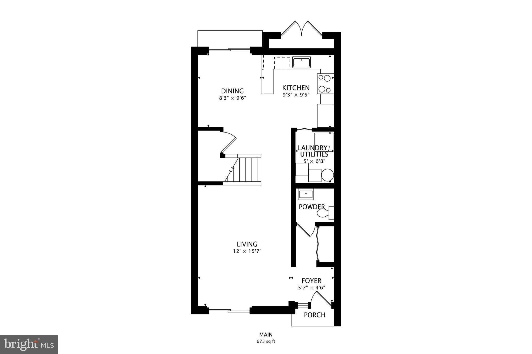 2225 Southgate Square Reston, VA 20191 - Photo 39 of 40 First floor floorplans