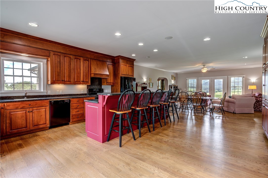 356 Irwin Farm Lane Sparta, NC 28675 - Photo 35 of 50 a living room with stainless steel appliances granite countertop lots of counter top space and furniture