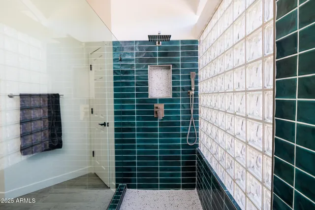 a view of outdoor space with wooden floor and windows