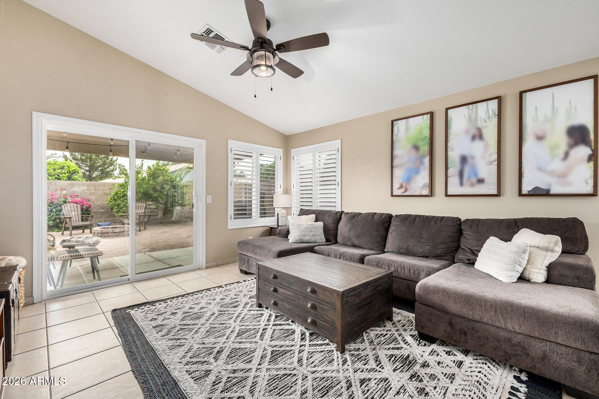 159 West Gail Drive Gilbert, AZ 85233 - Photo 16 of 46 a living room with furniture and a large window