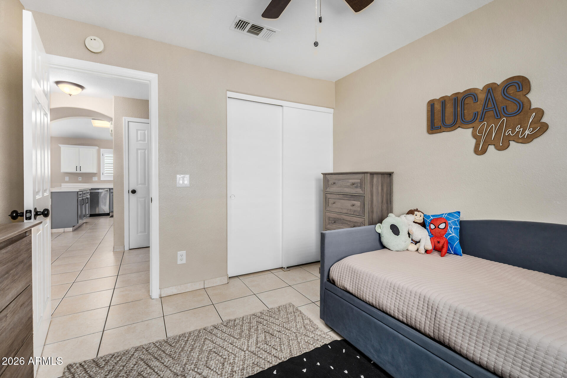 159 West Gail Drive Gilbert, AZ 85233 - Photo 35 of 46 a bedroom with a bed and window