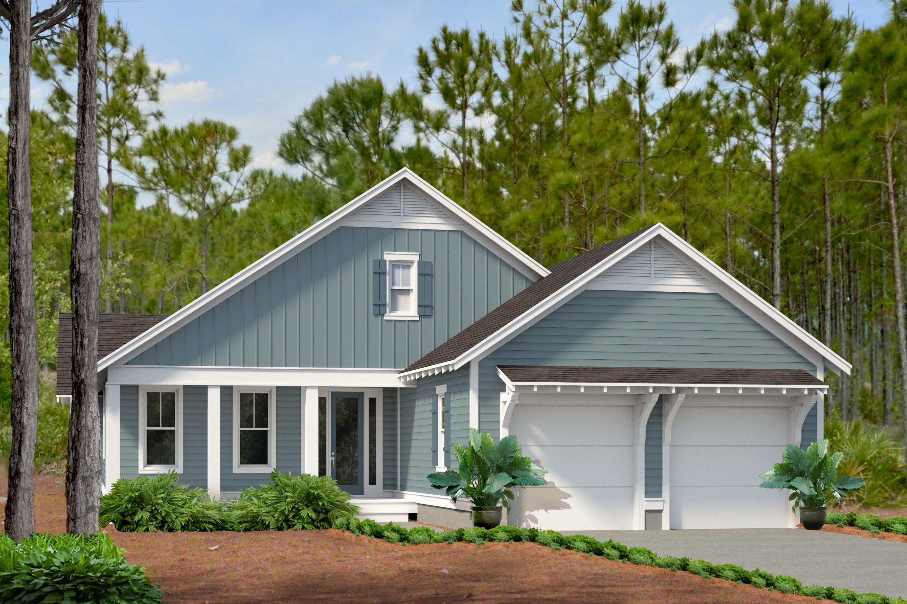216 Sidecamp Road, Unit LOT 82 Watersound, FL 32461 - Photo 2 of 14 front view of a house with a yard