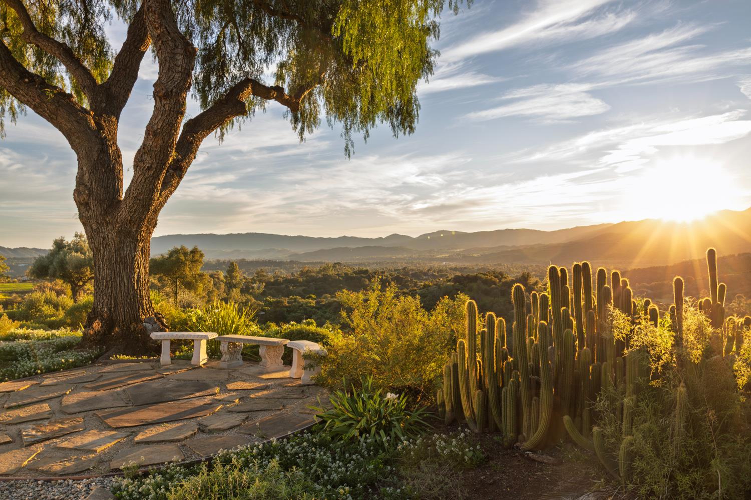 1417 Foothill Road Ojai, CA 93023 - Photo 18 of 41 a view of lake view and mountain view