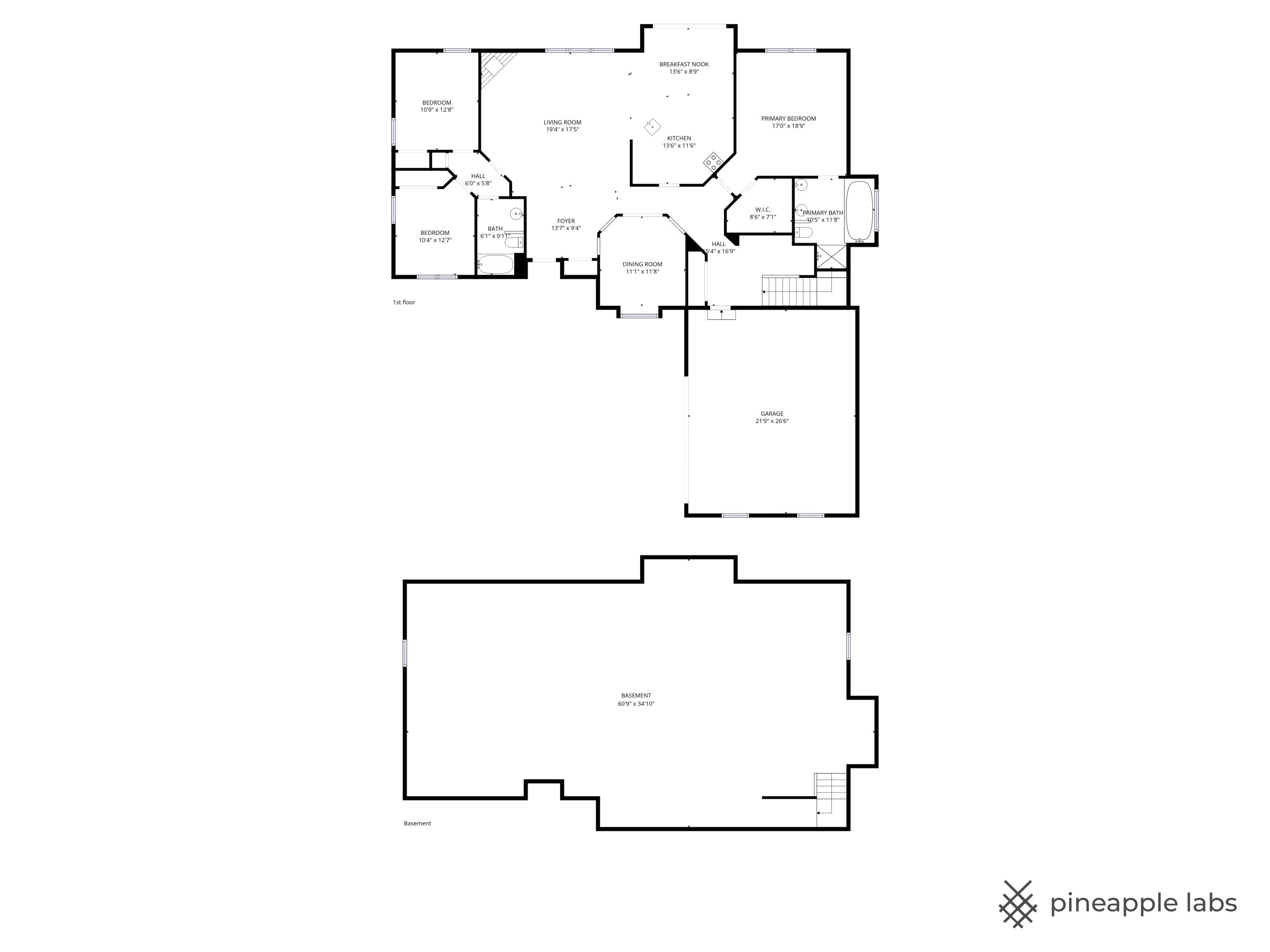 1864 River Lakes Road South Oconomowoc, WI 53066 - Photo 44 of 44 Full Floor Plan