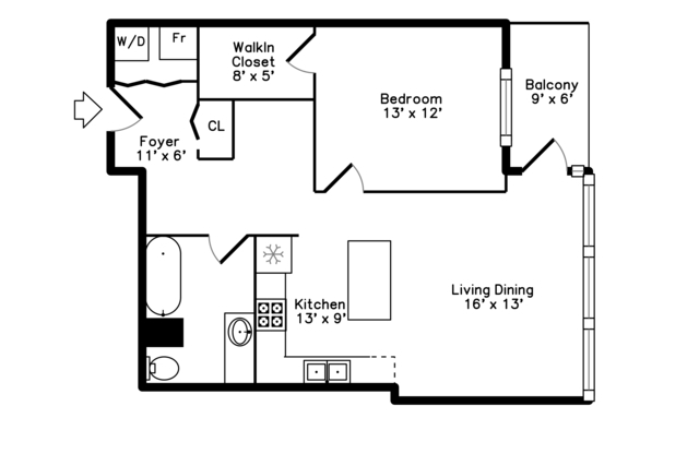 225 South Sangamon Street, Unit 402 Chicago, IL 60607 - Photo 12 of 12 unknown