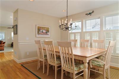 127 West Bay Road, Unit A Osterville, MA 02655 - Photo 6 of 11 a view of a dining room with furniture window and wooden floor