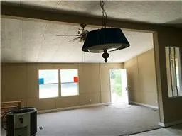 a kitchen that has a window in it