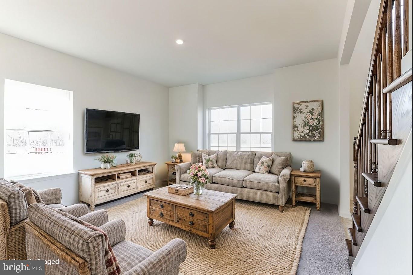 2 Martha Way Warwick, MD 21912 - Photo 8 of 40 a living room with furniture a flat screen tv and a window