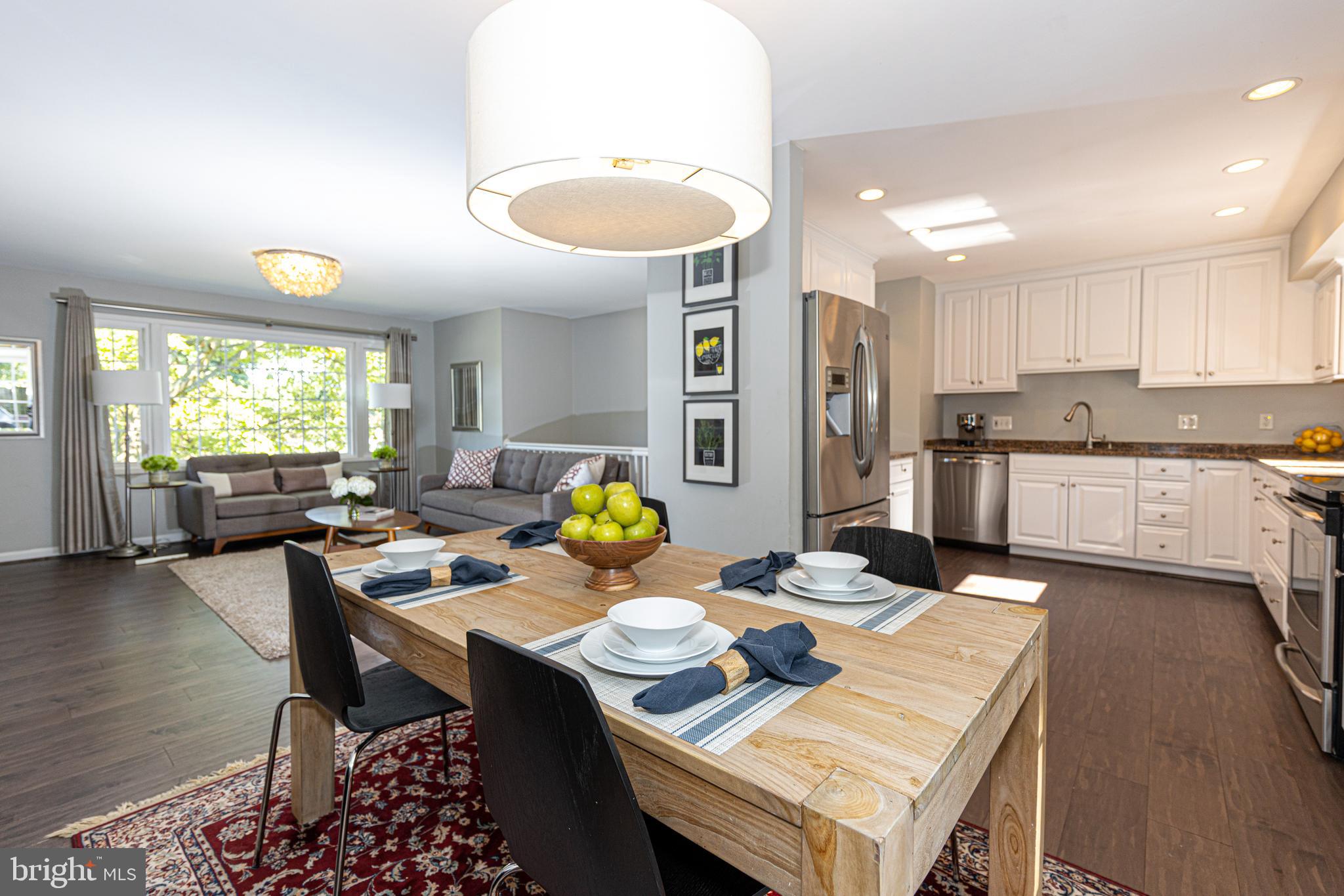 6224 Greeley Boulevard Springfield, VA 22152 - Photo 25 of 44 Open sight-lines to the kitchen