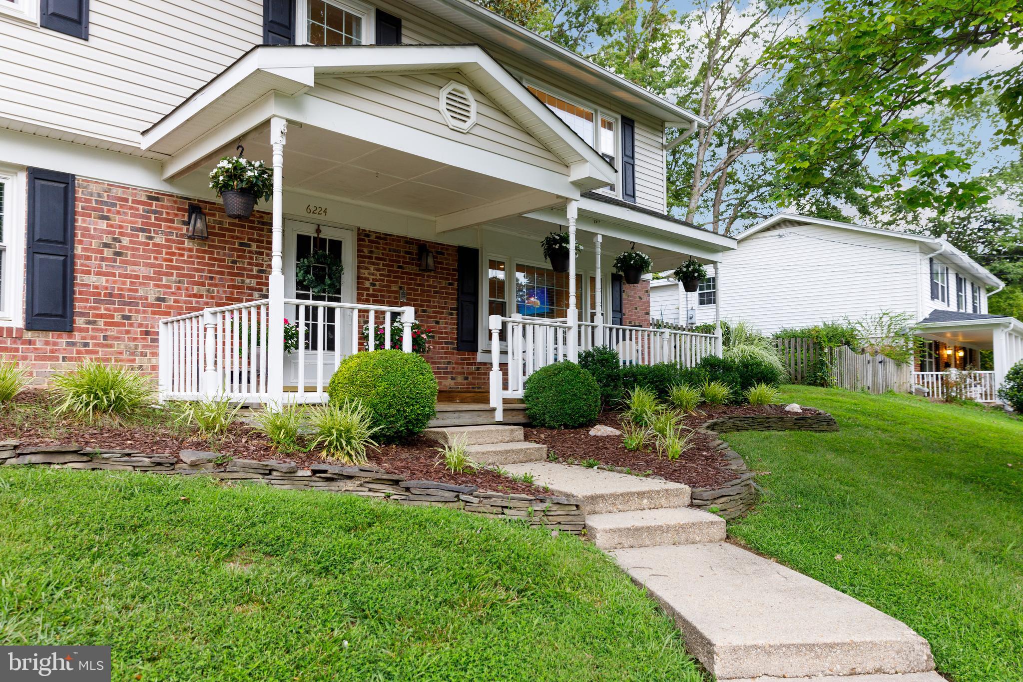 6224 Greeley Boulevard Springfield, VA 22152 - Photo 8 of 44 Wander up the walkway...
