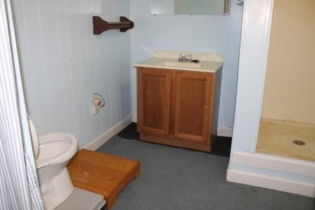 16544 Tionesta Road Pleasantville, PA 16341 - Photo 25 of 32 a bathroom with a sink a toilet and shower
