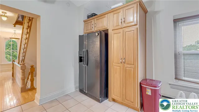 a view of front door