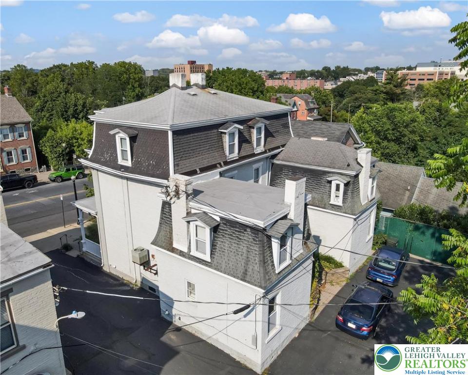205 West Broad Street Bethlehem, PA 18018 - Photo 37 of 38 an aerial view of a house with a yard