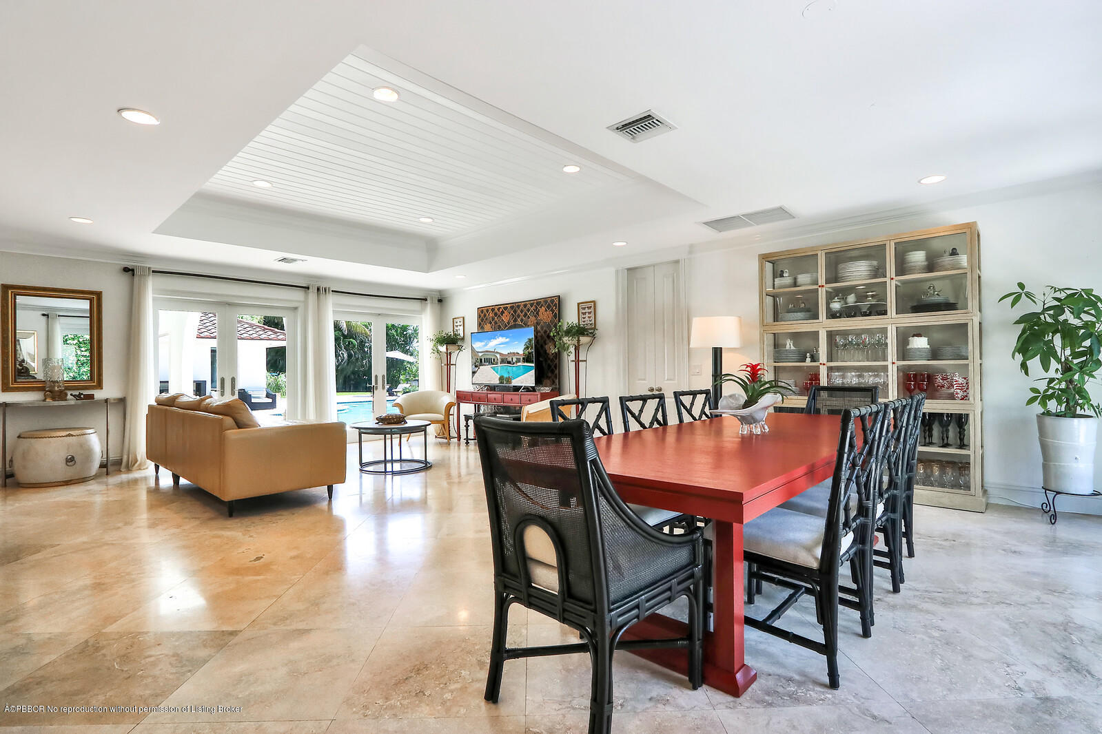 95 Spoonbill Road Manalapan, FL 33462 - Photo 14 of 32 a dining room with furniture and window