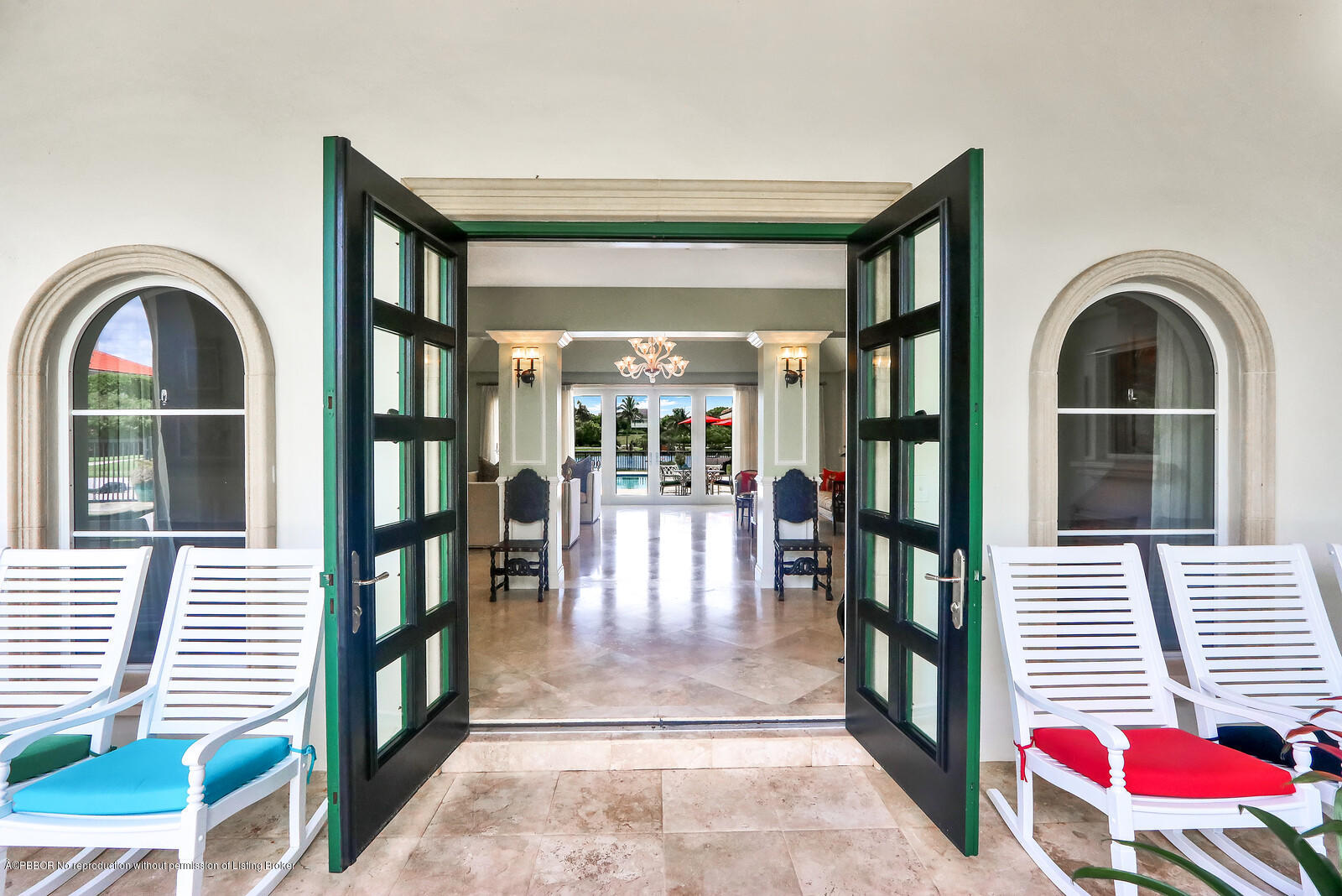 95 Spoonbill Road Manalapan, FL 33462 - Photo 5 of 32 a view of outdoor space deck and kitchen