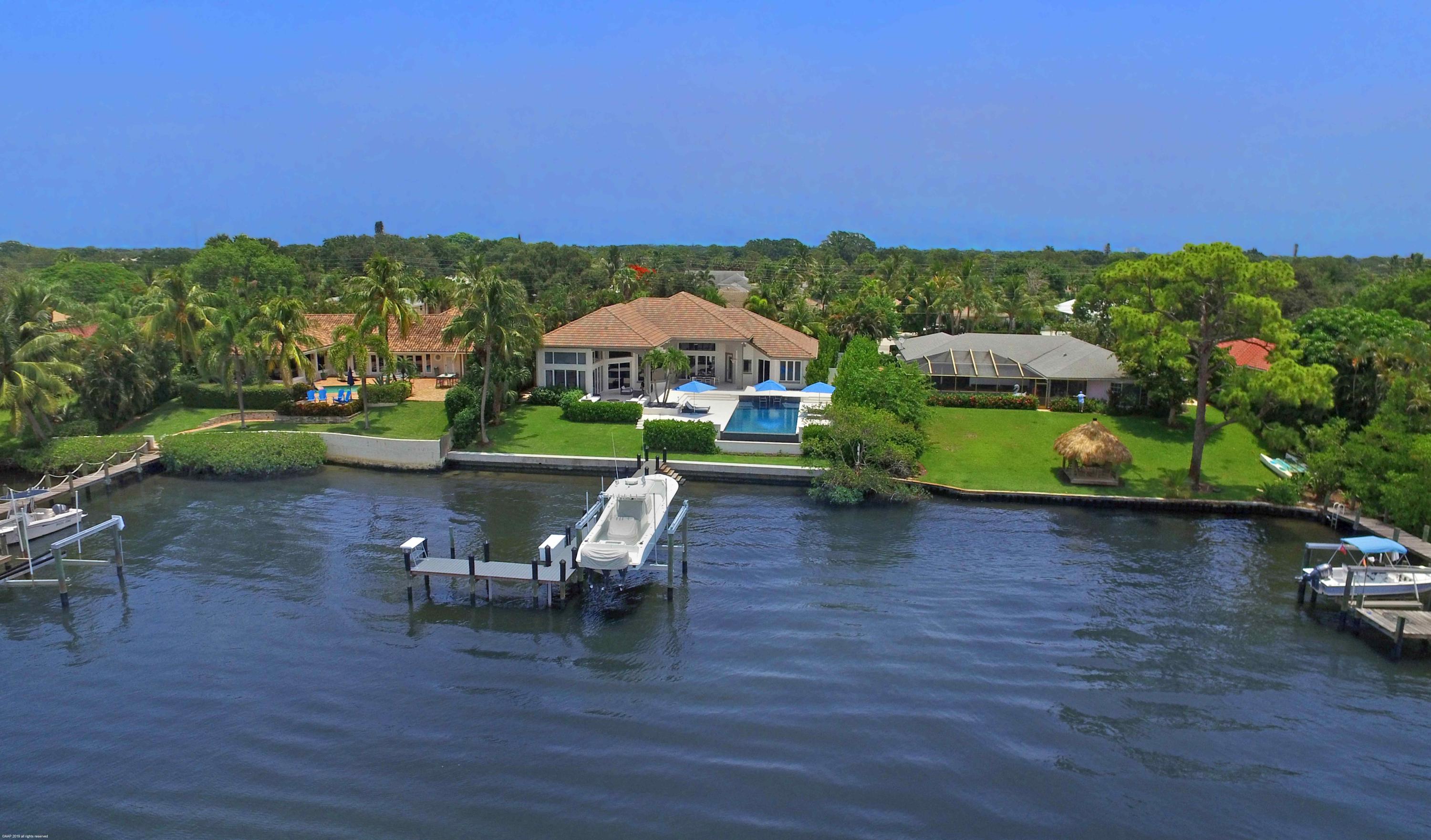 263 River Drive Tequesta, FL 33469 - Photo 10 of 68 Back Aerial