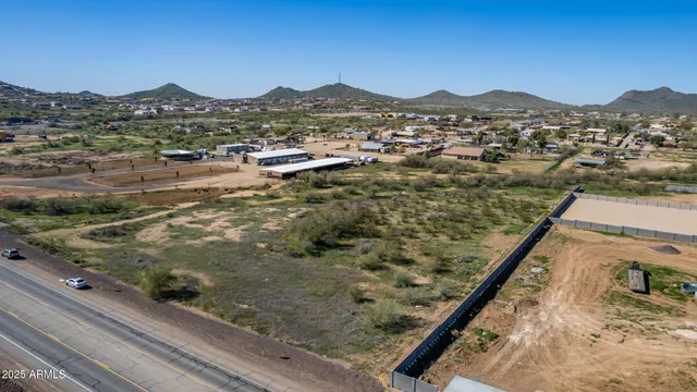 a view of city with ocean