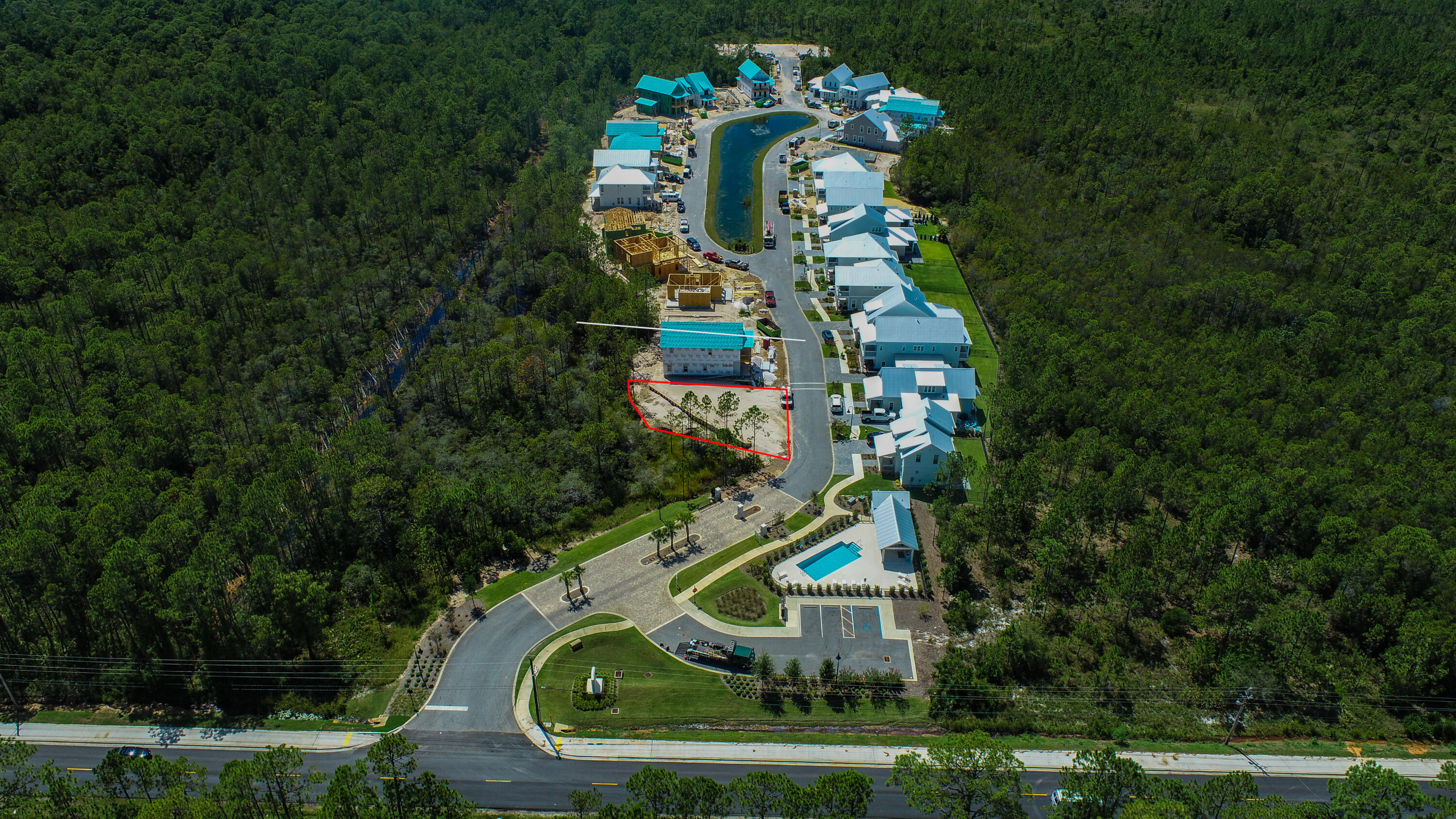 Tbd White Cottage Road, Unit LOT 34 Santa Rosa Beach, FL 32459 - Photo 7 of 40 Lot 34 - outlined 2
