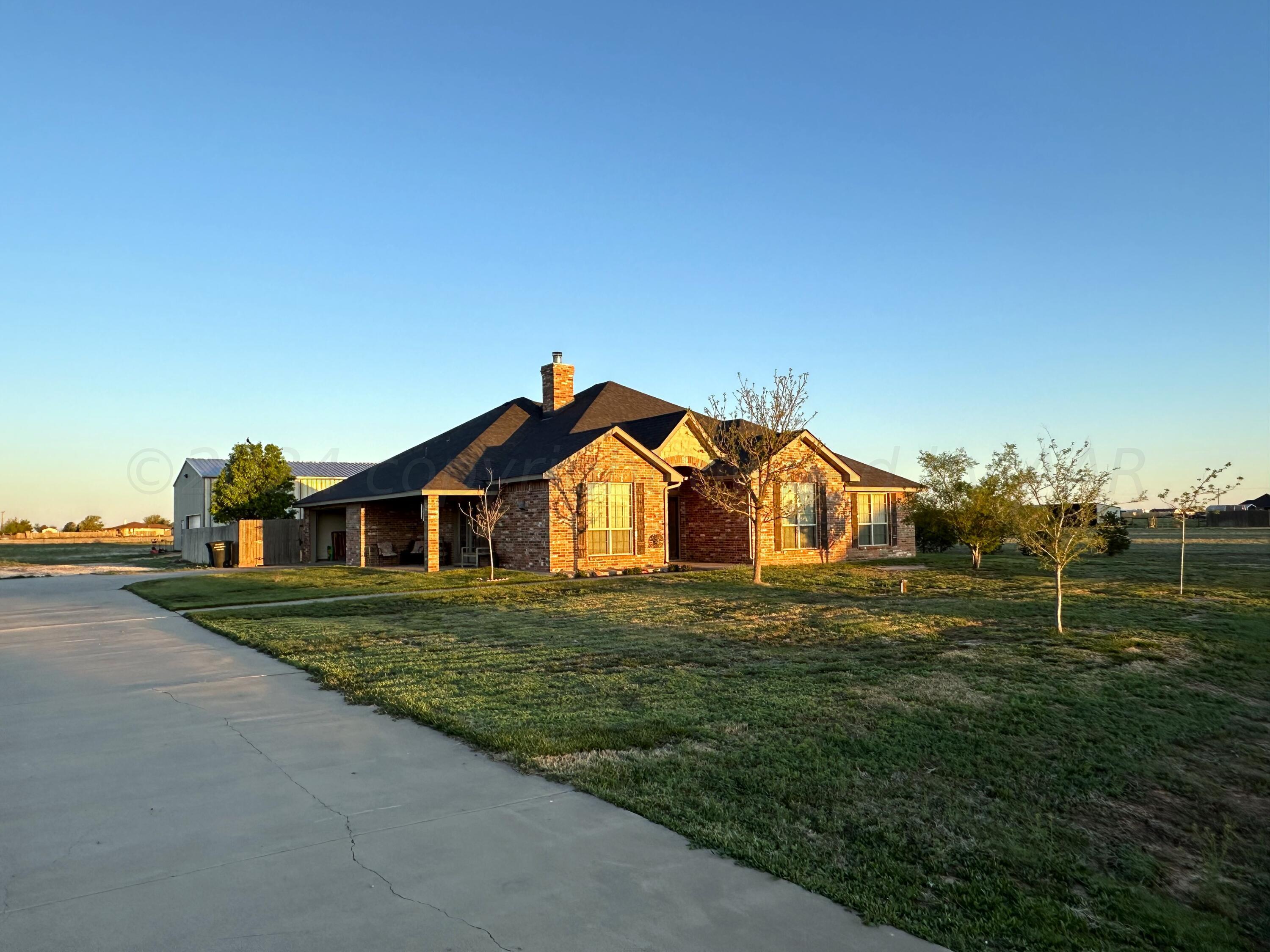 16550 Dove Prairie Road Canyon, TX 79015 - Photo 1 of 87 Front of Home with Workshop