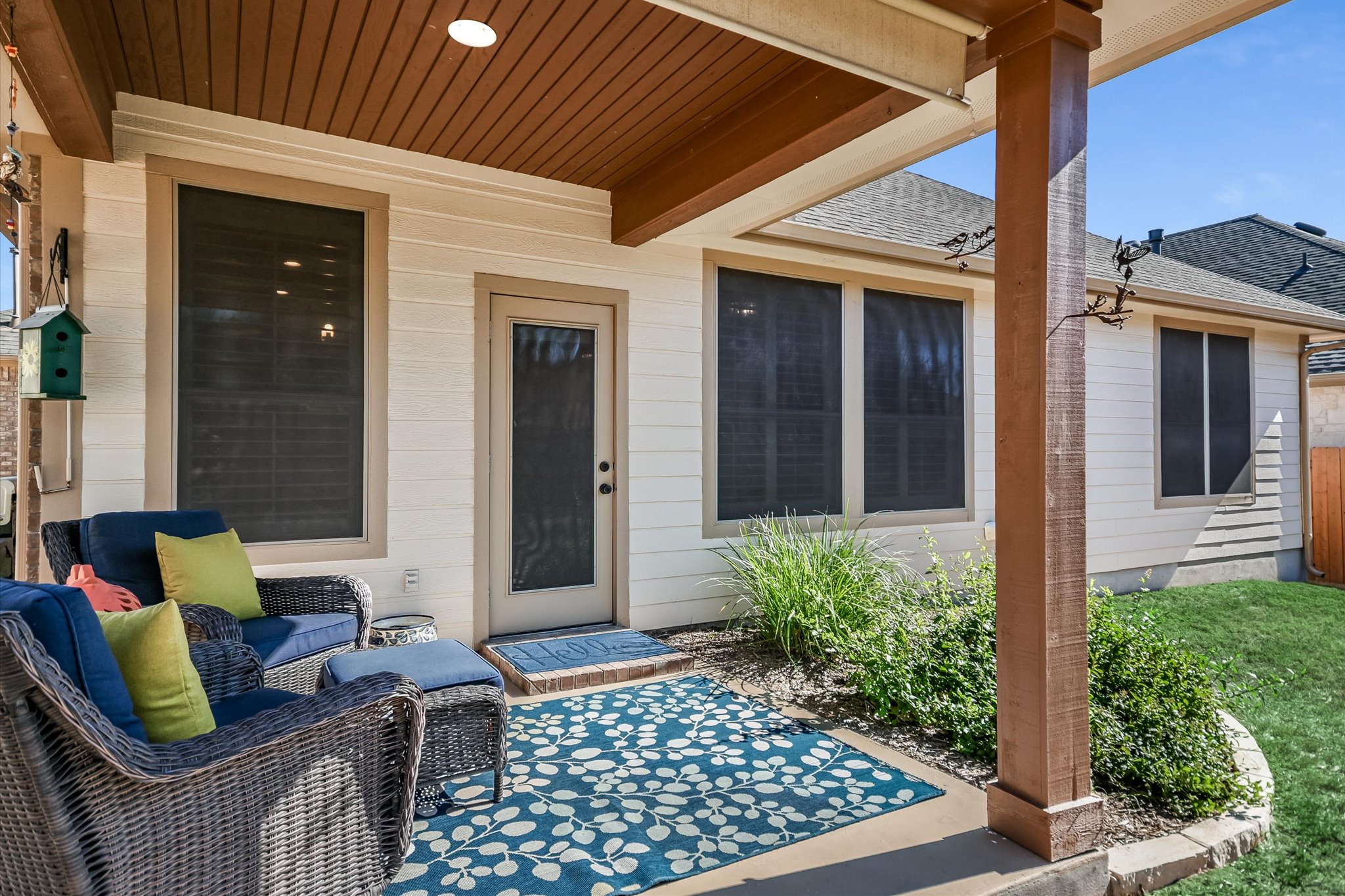 409 Harris Drive Austin, TX 78737 - Photo 15 of 29 a view of outdoor space and living room