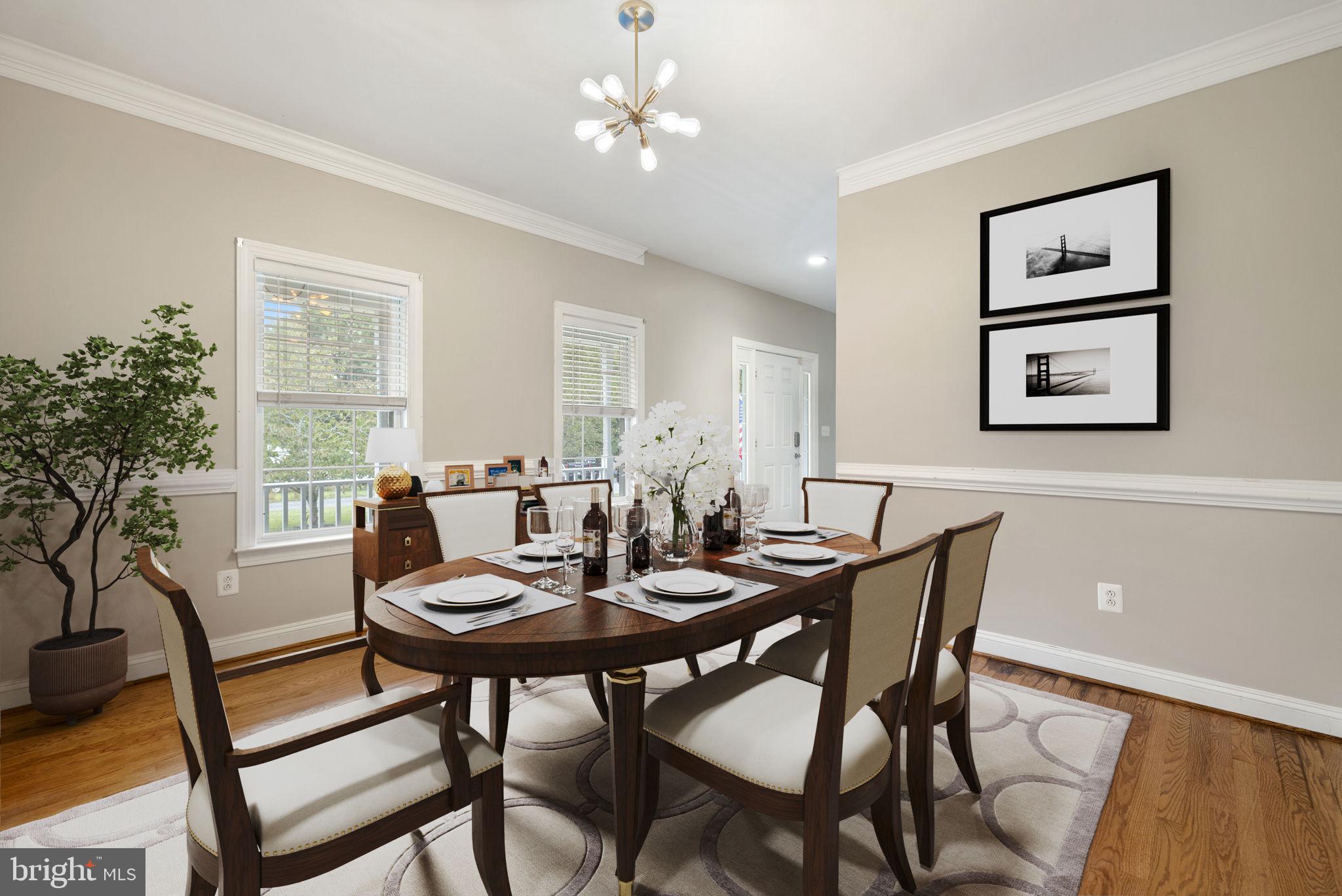 2177 Towles Road Midland, VA 22728 - Photo 13 of 66 Dining Room - Virtually Staged Concept