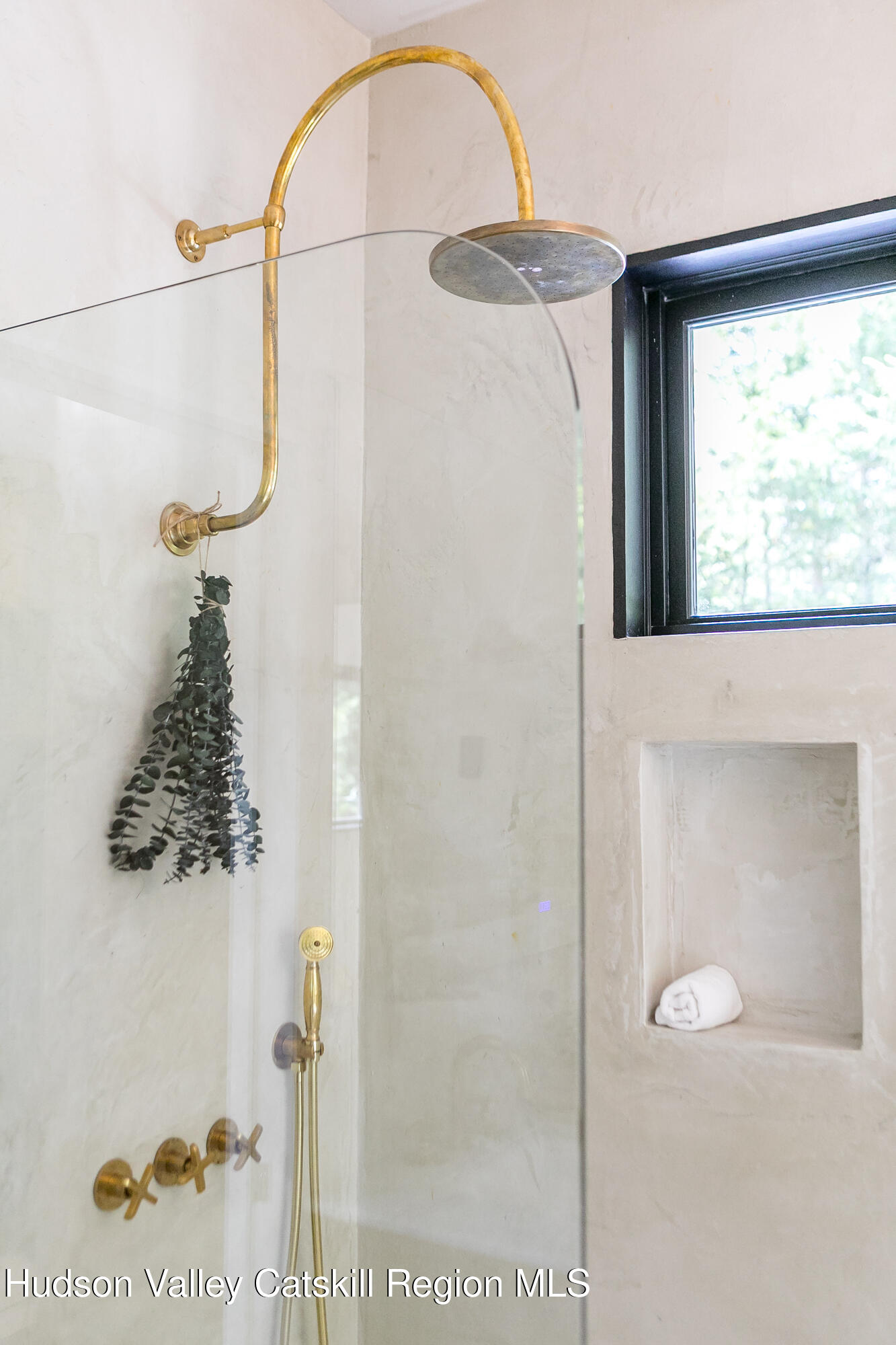 35 Fern Hollow Road Stone Ridge, NY 12484 - Photo 27 of 40 a bathroom with a shower