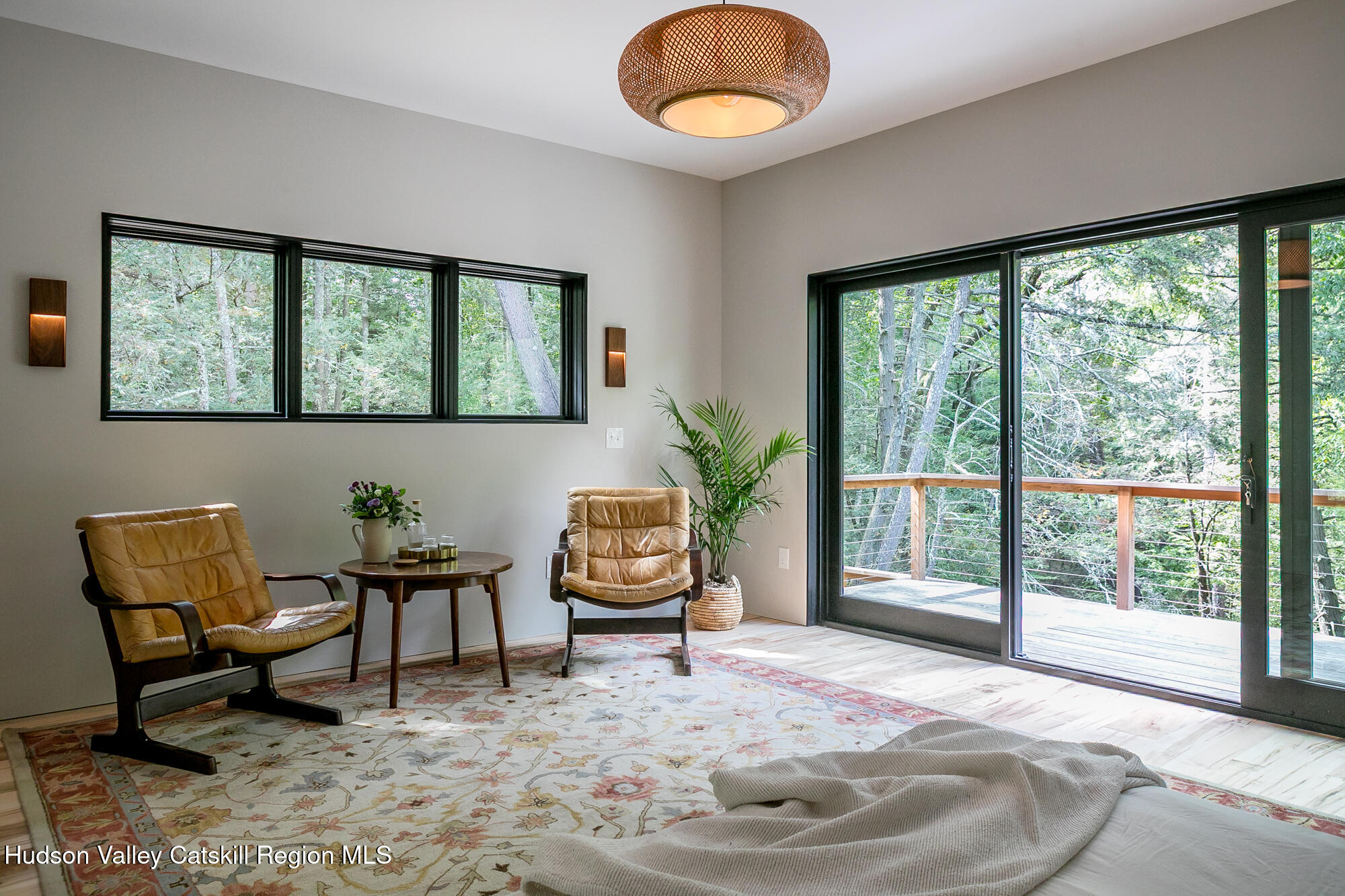35 Fern Hollow Road Stone Ridge, NY 12484 - Photo 29 of 40 a living room with furniture and a large window